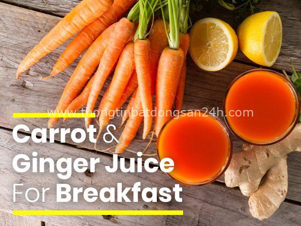 Uống hỗn hợp nước gừng và cà rốt trong đúng một tuần vào buổi sáng, bạn sẽ nhận được lợi ích tuyệt vời - Ảnh 1.