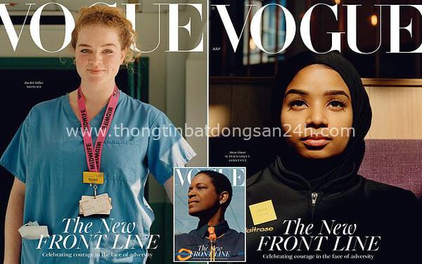 Bìa tạp chí thời trang nổi tiếng Vogue UK bất ngờ tôn vinh 3 người phụ nữ bình thường 1