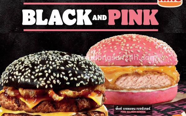 "Hồng đen trong bánh mì bạn đó": Burger King ra mắt phiên bản "black & pink burger" nhân dịp Valentine 3