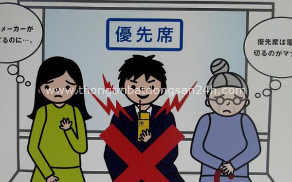 Vì sao người Nhật không bao giờ sử dụng điện thoại di động khi đi tàu điện ngầm? 1