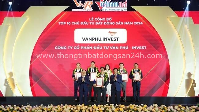 Văn Phú – Invest lọt Top 10 chủ đầu tư bất động sản 4
